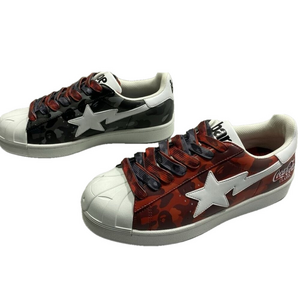 NEW A BATHING APE x Coca Cola Womens Skull STA Sneakers Size 7 Casual Comfort